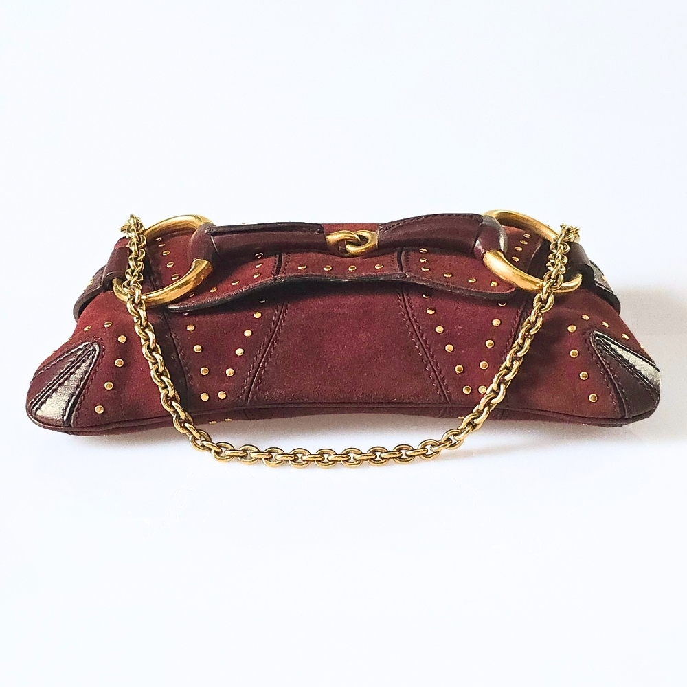Gucci Horsebit Tom Ford Era Suede Studded - Picture 6 of 16